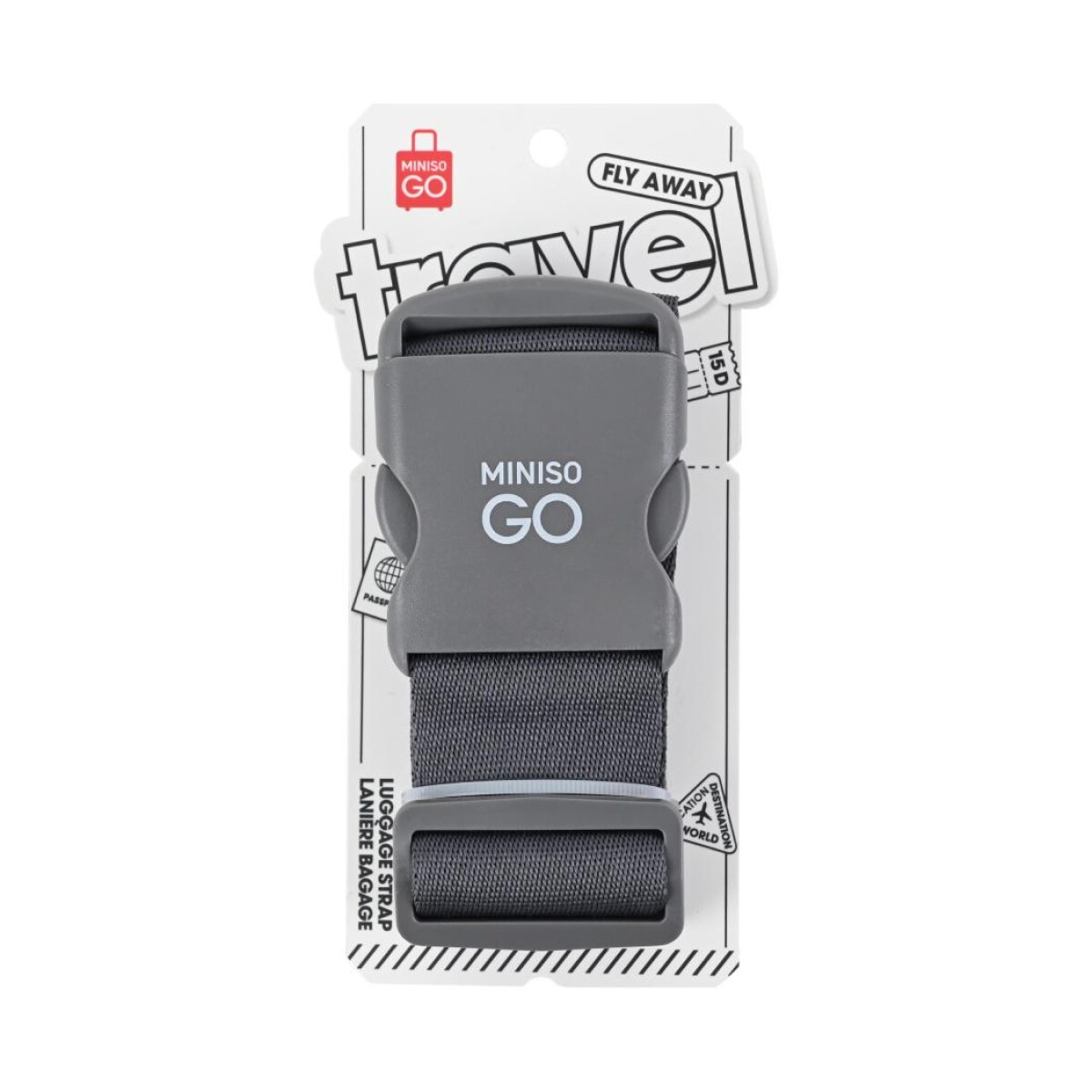 Correa de valija - negro 