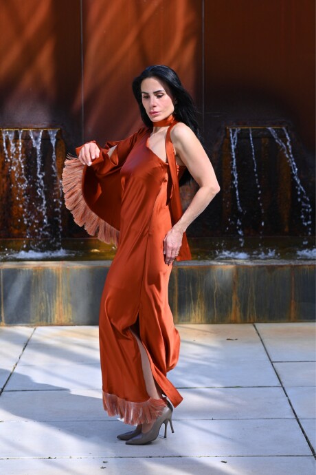 Vestido Camelia Ocre