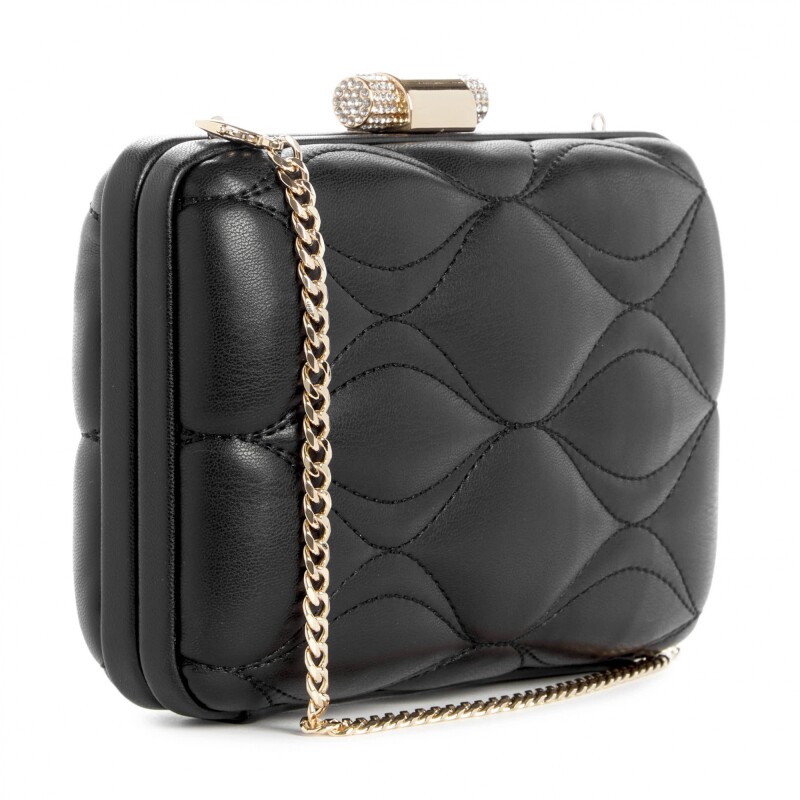 Small Leather Goods Isa Minaudiere Black