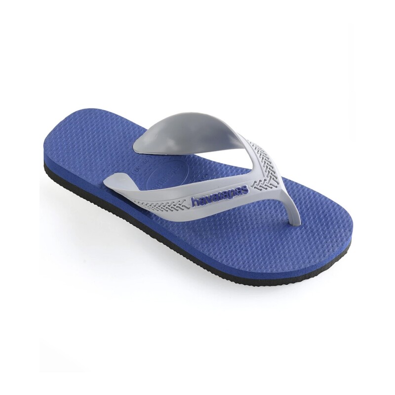 Chancletas ojotas Havaianas Kids Max GRAFITO/AZUL