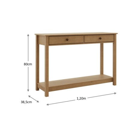 Consola 2 Cajones Essencia Freijó Consola 2 Cajones Essencia Freijó