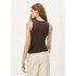 BLUSA SM FEM MARROM ESCURO