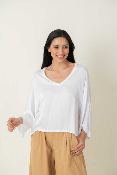 BLUSA CEDRON Blanco