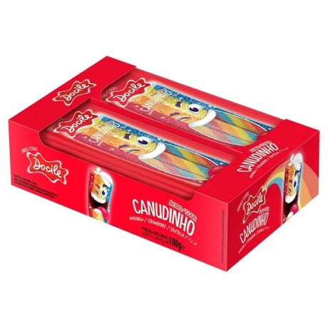 DOCILE CANUDINHO(80359)GOMAS TIRAS ACIDO(MULTICO) 12PCS 15GRS DOCILE CANUDINHO(80359)GOMAS TIRAS ACIDO(MULTICO) 12PCS 15GRS