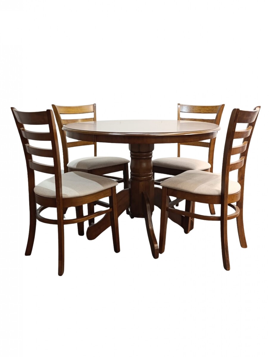 Juego de Comedor Malasya 1+4 