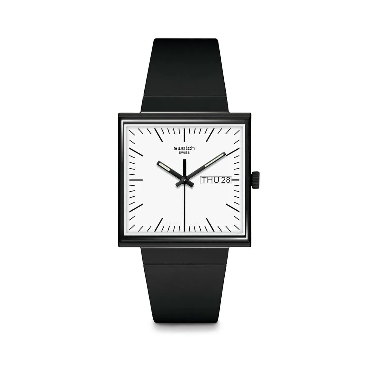 Reloj Swatch So34b700 What If…black? 