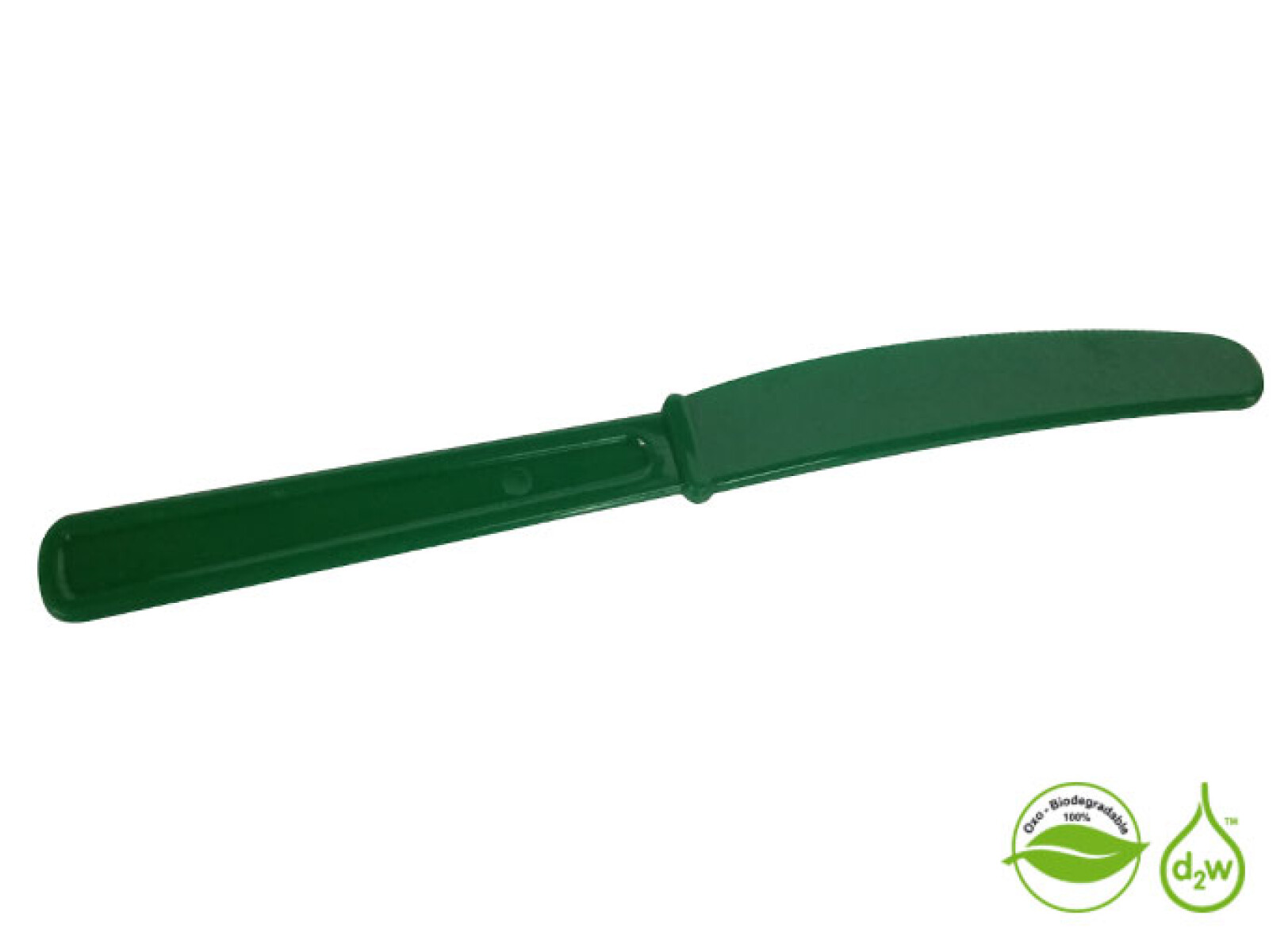 Cuchillos Biodegradables x10 unidades - Verde 