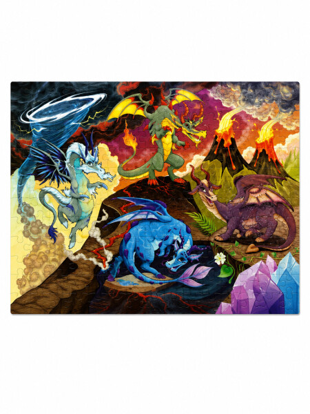 PUZZLE DRAGONES MULTICOLOR