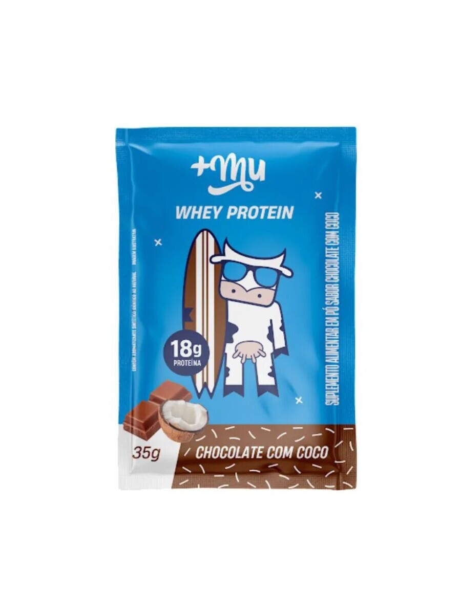 MAIS MU WHEY PROTEIN SACHET COCO 35 GR 