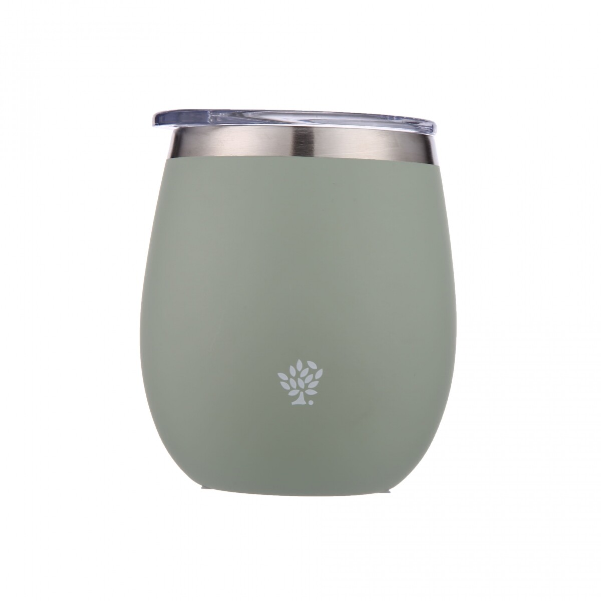 Mate Acero Inox. con Tapa - Oliva 