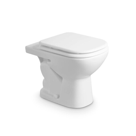 INODORO SIN MOCHILA LINEA BARI BLANCO CERAMICA PARA BAÑO 000