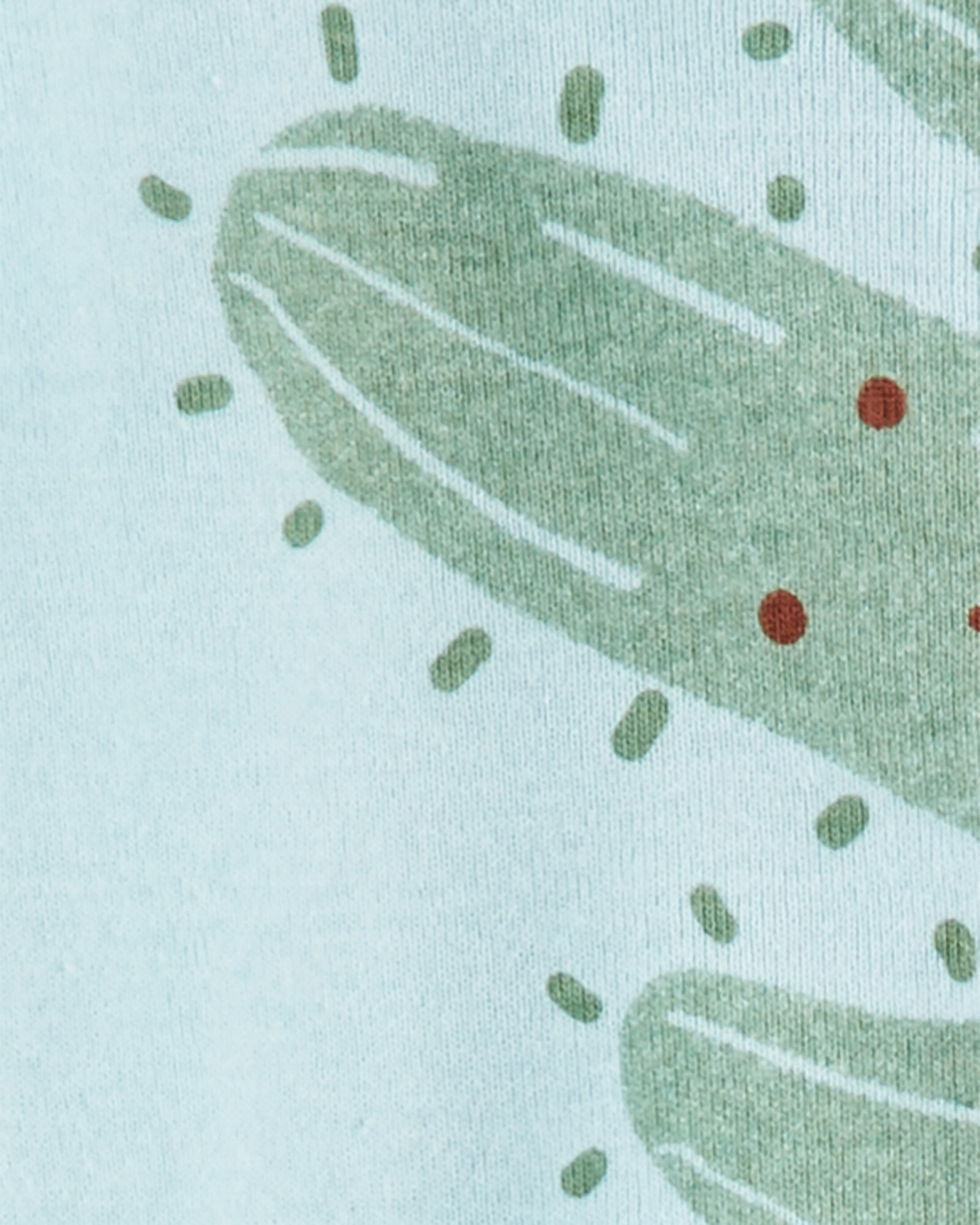 Pijama una pieza de algodón, diseño cactus Sin color