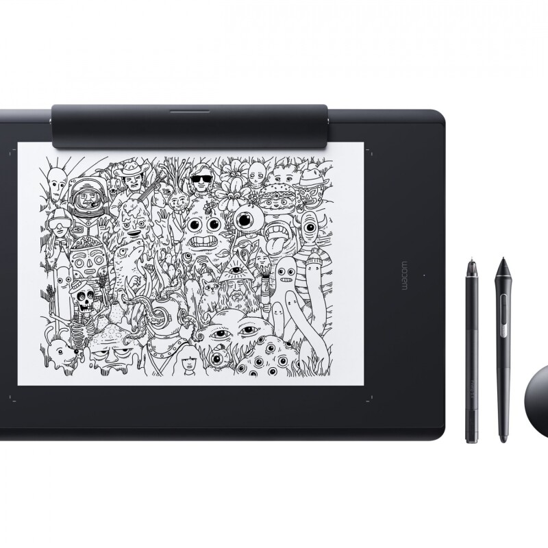 Wacom Intuos Pro Paper Edition Large - Digitalizador - 31.1 x 21.6 cm - multitáctil - electromagnético - inalámbrico, cableado - Wacom Intuos Pro Paper Edition Large - Digitalizador - 31.1 x 21.6 cm - multitáctil - electromagnético - inalámbrico, cableado -