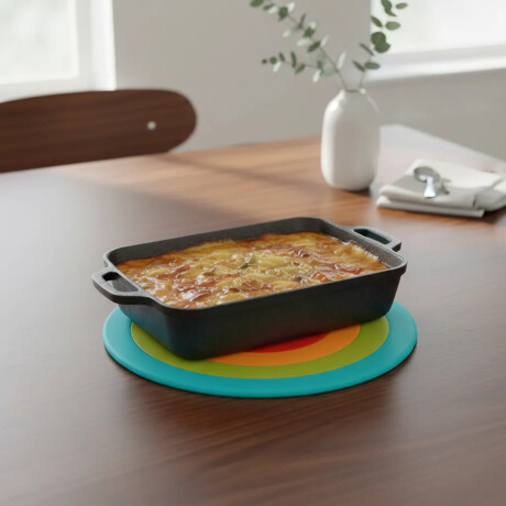 Apoya Fuentes 5 en 1 Arcoiris de Silicona Resiste Calor Joie Multicolor