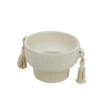 MACETA C/BORLAS 27.5x22x15.5CM MACETA C/BORLAS 27.5x22x15.5CM