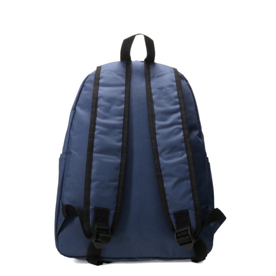 Mochila Push De Tela Azul Marino