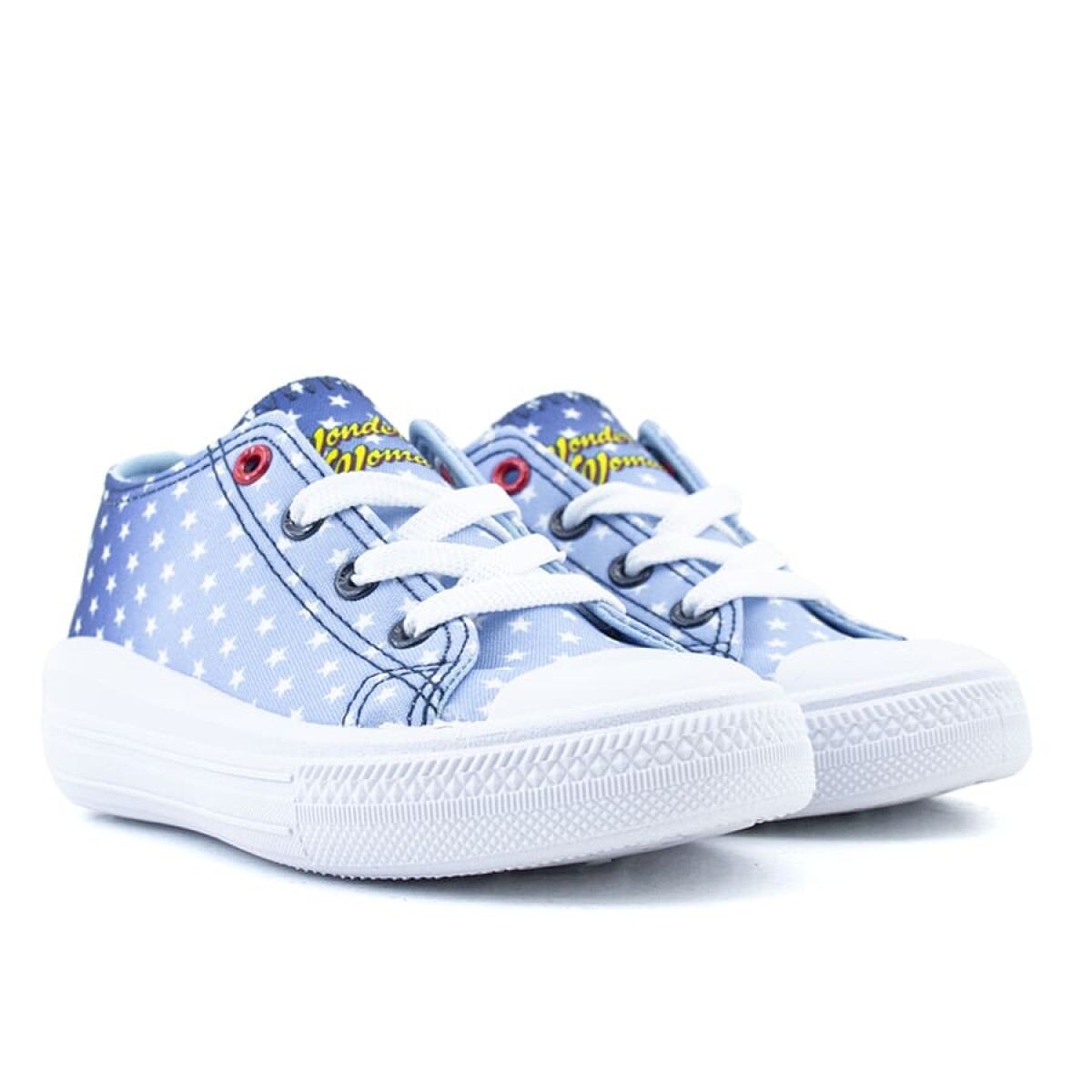 DC Casual plataform canvas - Azul 