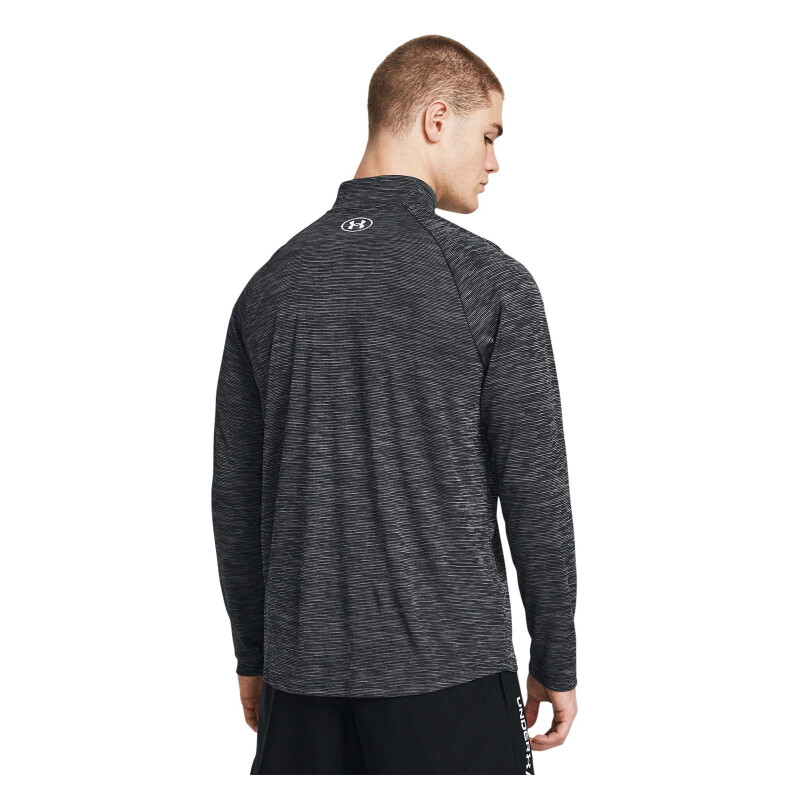 Buzo UA Tech Texturd HLF ZIP Hombre 797A001N11 Negro