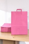 Pack x 50 - bolsa lisa 34x17x48 cm FUCSIA