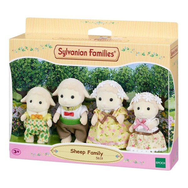 Sylvanian Families Familia De Ovejas Mama Papa Gemelos Sylvanian Families Familia De Ovejas Mama Papa Gemelos