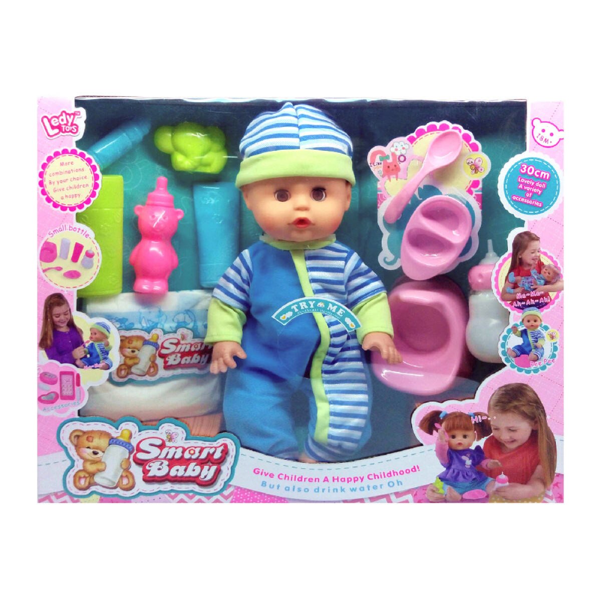 Bebote Smart Baby Con Accesorios 