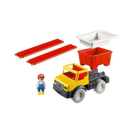 Playmobil Sand camión de arena resistente para parque, jardín y playa Playmobil Sand camión de arena resistente para parque, jardín y playa