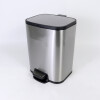 BASURERO INOX C/PEDAL 10LTS Unica