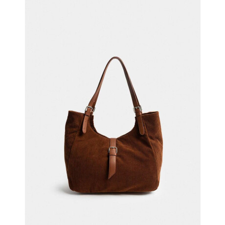 Cartera Cartera Saca Corderoy Chocolate Marron Chocolate
