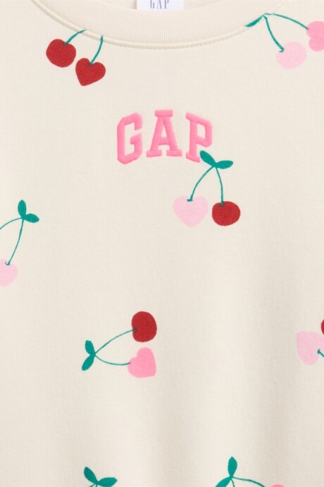 Buzo Deportivo Niña Cherry Print