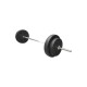 Kit de Barra Recta Larga Maciza De 1.80mts + 40kgs En Discos 2x10 kg 4x5 kg