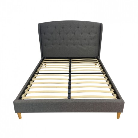Sommier Queen HAMPTONS Ruthenium con Respaldo Sommier Queen HAMPTONS Ruthenium con Respaldo