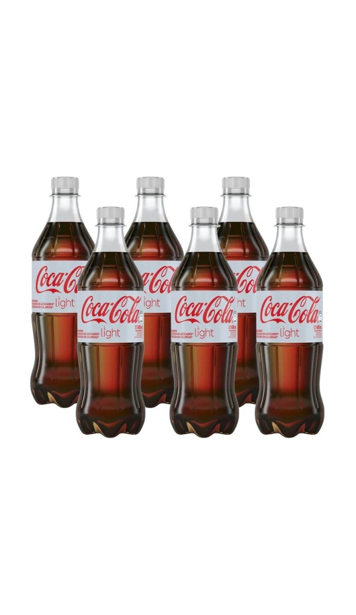 REFRESCO BOTELLA 600CC(03)COCA LIGHT (FUNDA 6) 