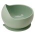 Bowl con ventosa silicona BUBA verde