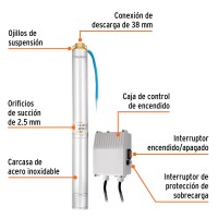 Bomba sumergible DAB 2 HP 4" Bomba sumergible DAB 2 HP 4"