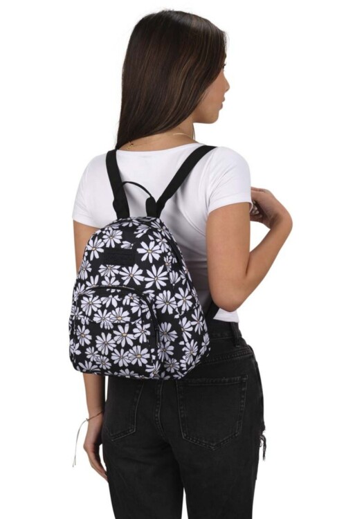 MOCHILA MINI HALF PINT PUNK PANSIES BLACK