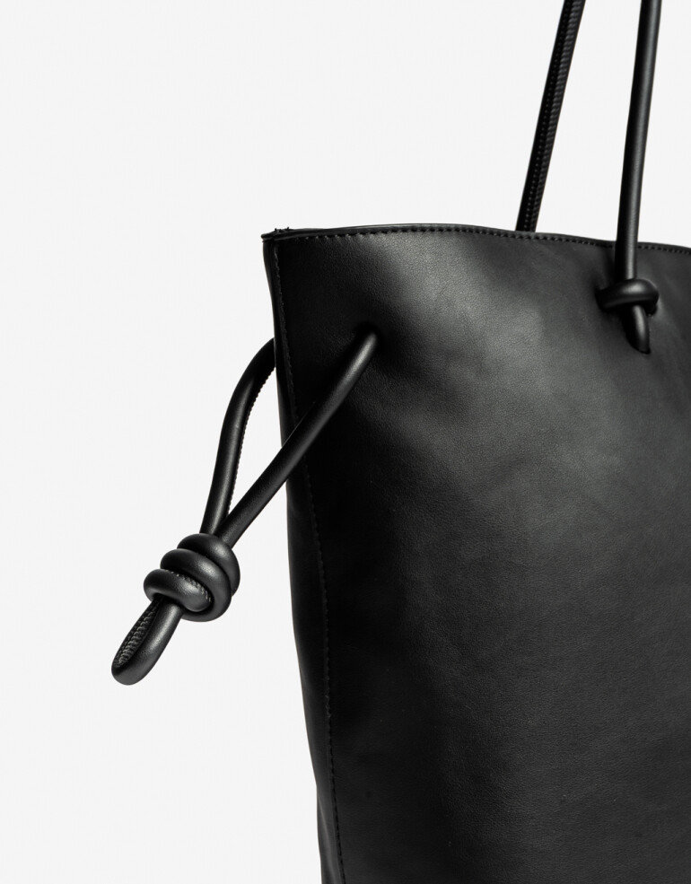 Shopper Shopper Minimalista Negro - Negro