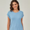 Remera Mezina Celeste