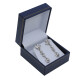 Caravanas antiguas en oro 18k blanco y brillantes Caravanas antiguas en oro 18k blanco y brillantes
