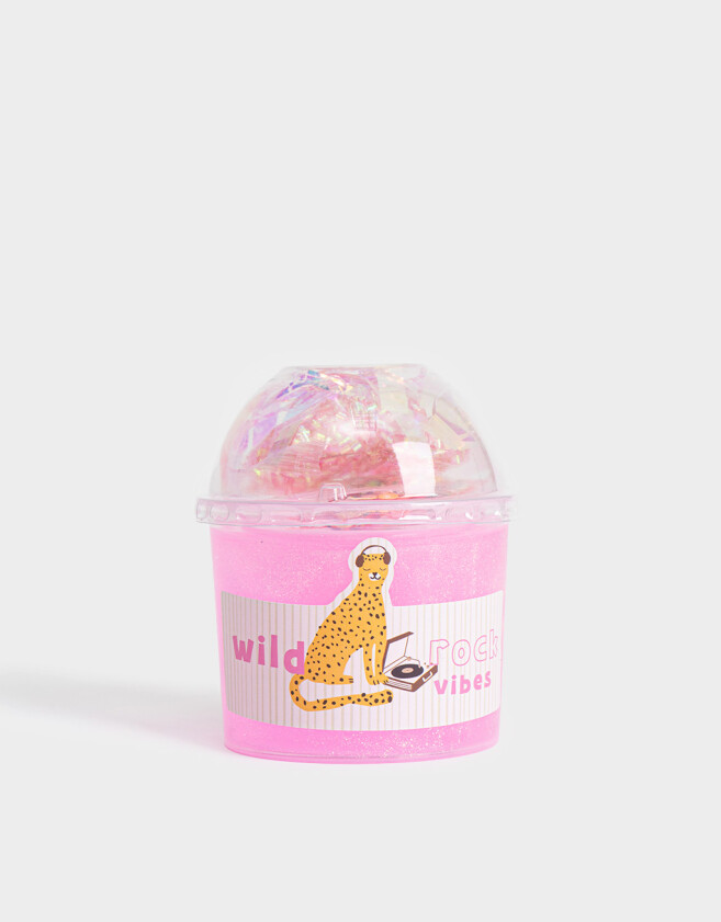 Lúdico Juguetes Slime Con Accesorios Para Customizar - Rosa Claro