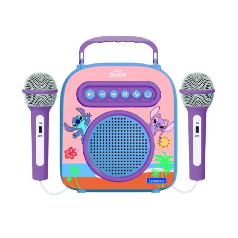 Parlante Inalámbrico con 2 Micrófonos Lexibook Parlante Inalámbrico con 2 Micrófonos Lexibook