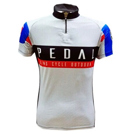 Camiseta de ciclismo con bolsillos Gris