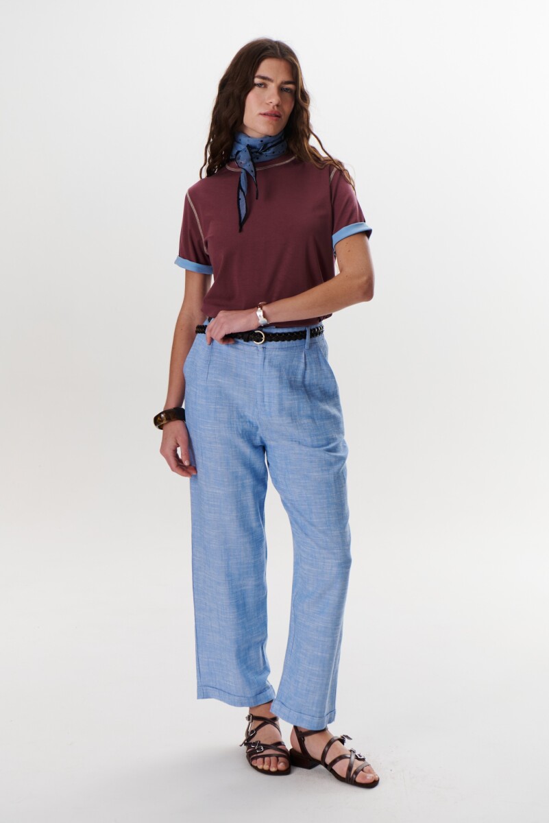 REMERA MAGELA - BURDEOS 