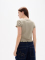 Remera Jamino Verde Grisaceo