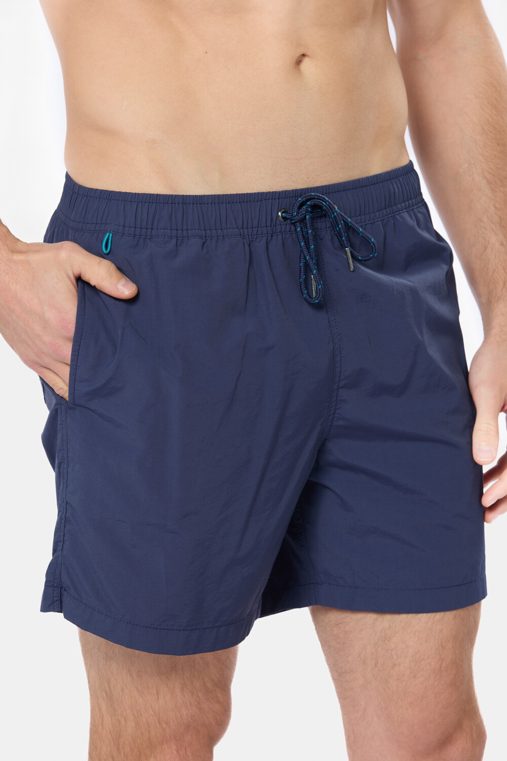 SHORT DE BAÑO LISO Piedra