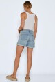 Short Miley Con Roturas Light Blue Denim