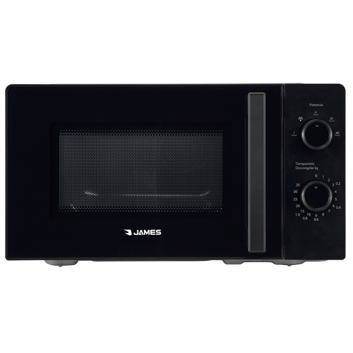 Microondas James 20 Lts. negro 