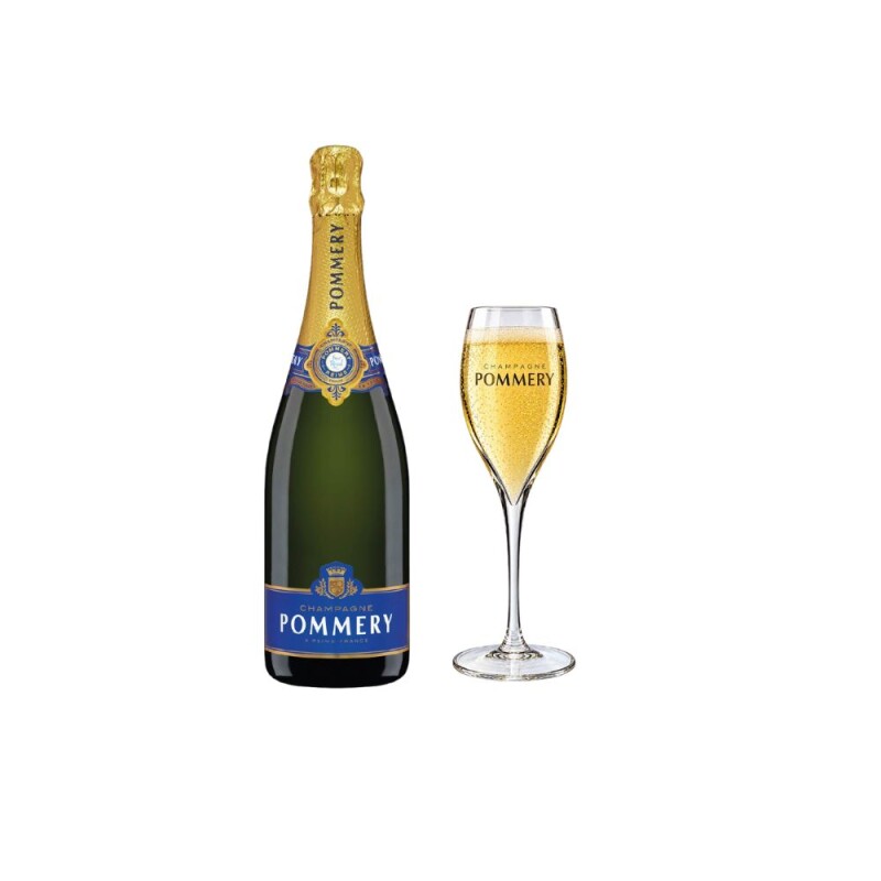 Pommery Brut Royal 750ml + De regalo una copa acrílica Pommery Brut Royal 750ml + De regalo una copa acrílica