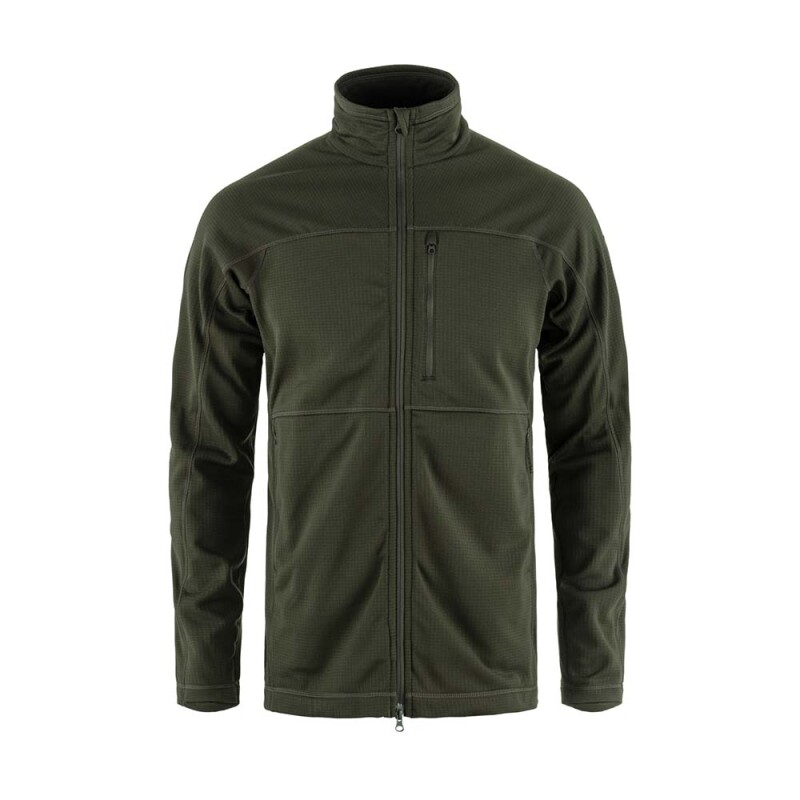Casaca Fjallraven Abisko Lite Fleece Jacket M Hombre Deep Forest
