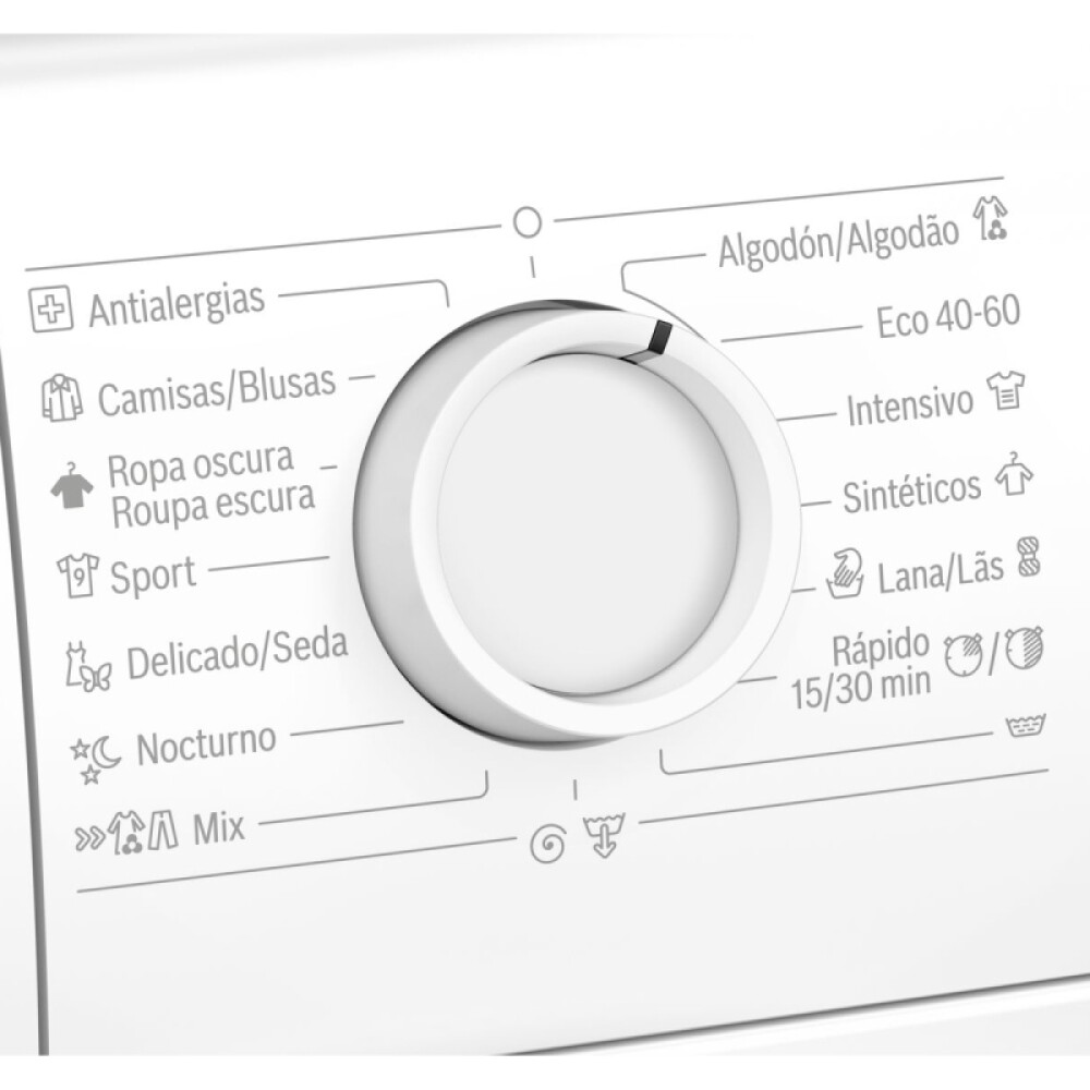 Lavarropas carga frontal Bosch WAN24263ES 7kg blanco