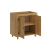 Bajo mesada 2 puertas - Linea Mexicana Natural Bajo mesada 2 puertas - Linea Mexicana Natural